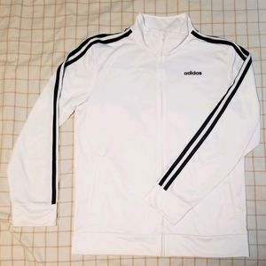 White Adidas jacket